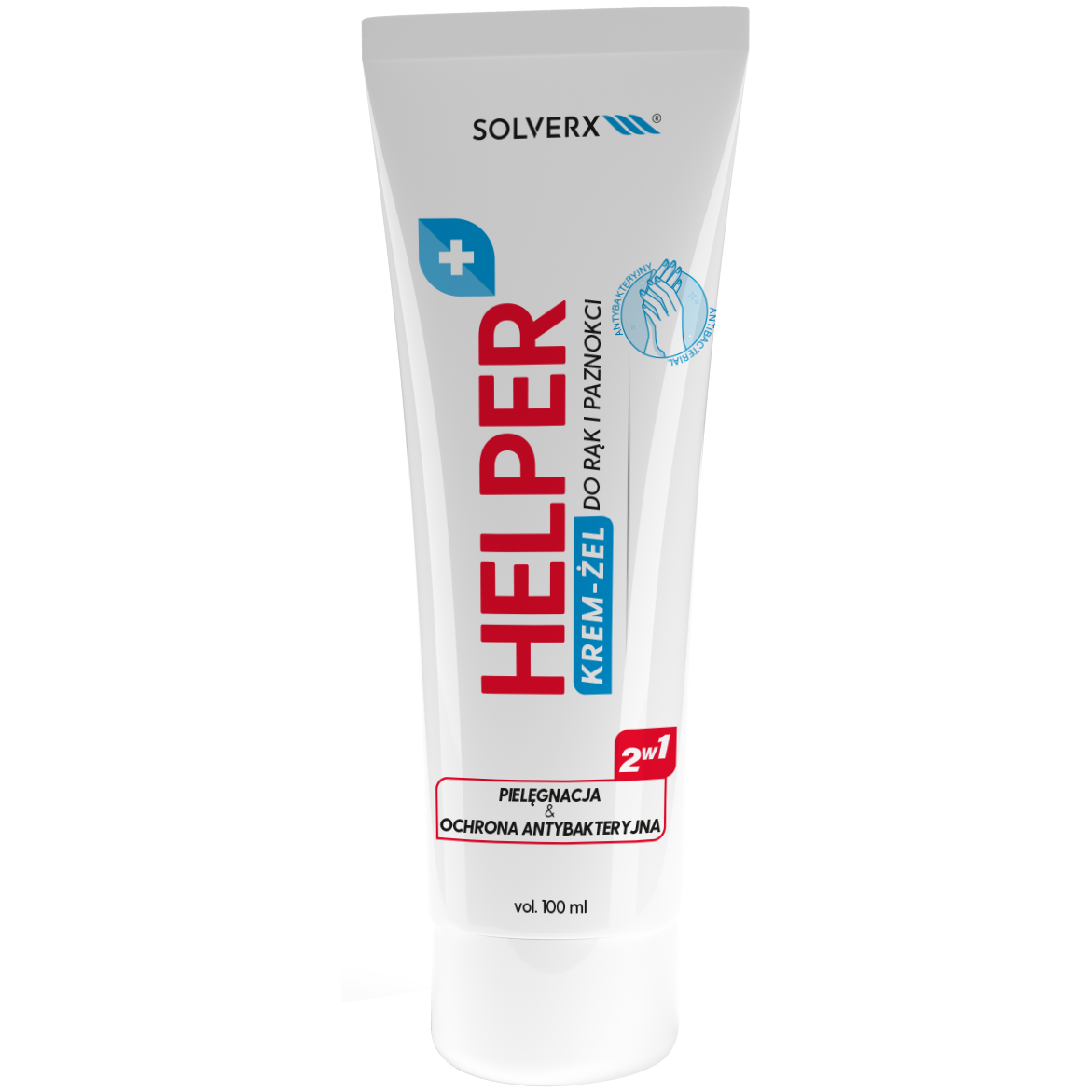Solverx Helper żel-krem do rąk i paznokci, 100 ml