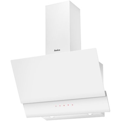 Okap AMICA OKP6547SW Białe szkło 366m3/h 65dB klasa C