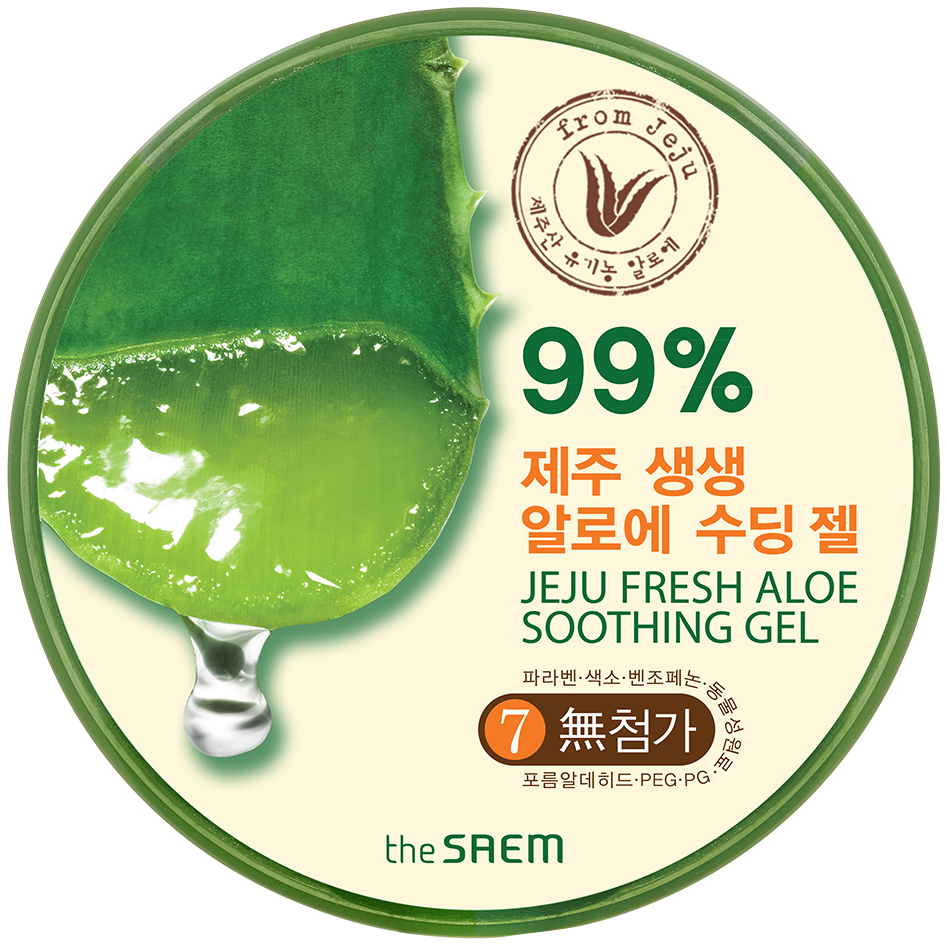 The Saem Jeju Fresh kojący żel do twarzy i ciała, 300 ml