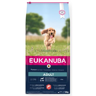Karma dla psa EUKANUBA Adult Medium Breeds Łosoś 12 kg