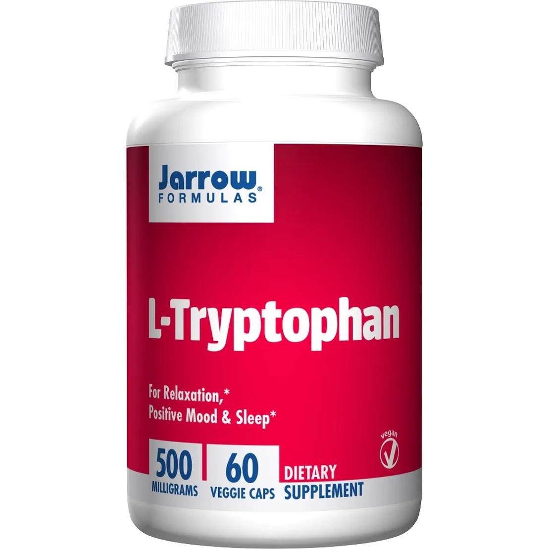 Jarrow Formulas suplement diety L-Tryptofan, 500mg, 60 kaps./1 opak.