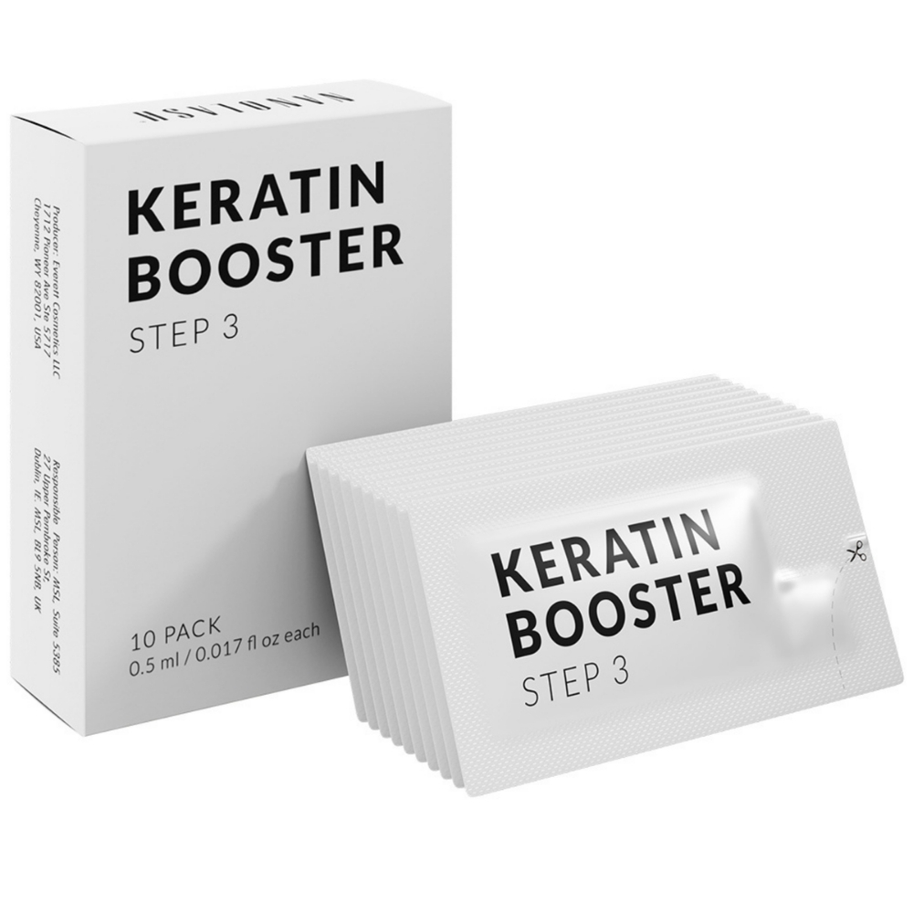 Nanolash Step 3 - Keratin Booster keratynowa odżywka do liftingu i laminacji rzęs. 10 sasz./1 opak.