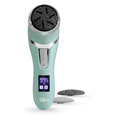 Pilnik elektryczny do stóp SILK'N FreshPedi Zielony