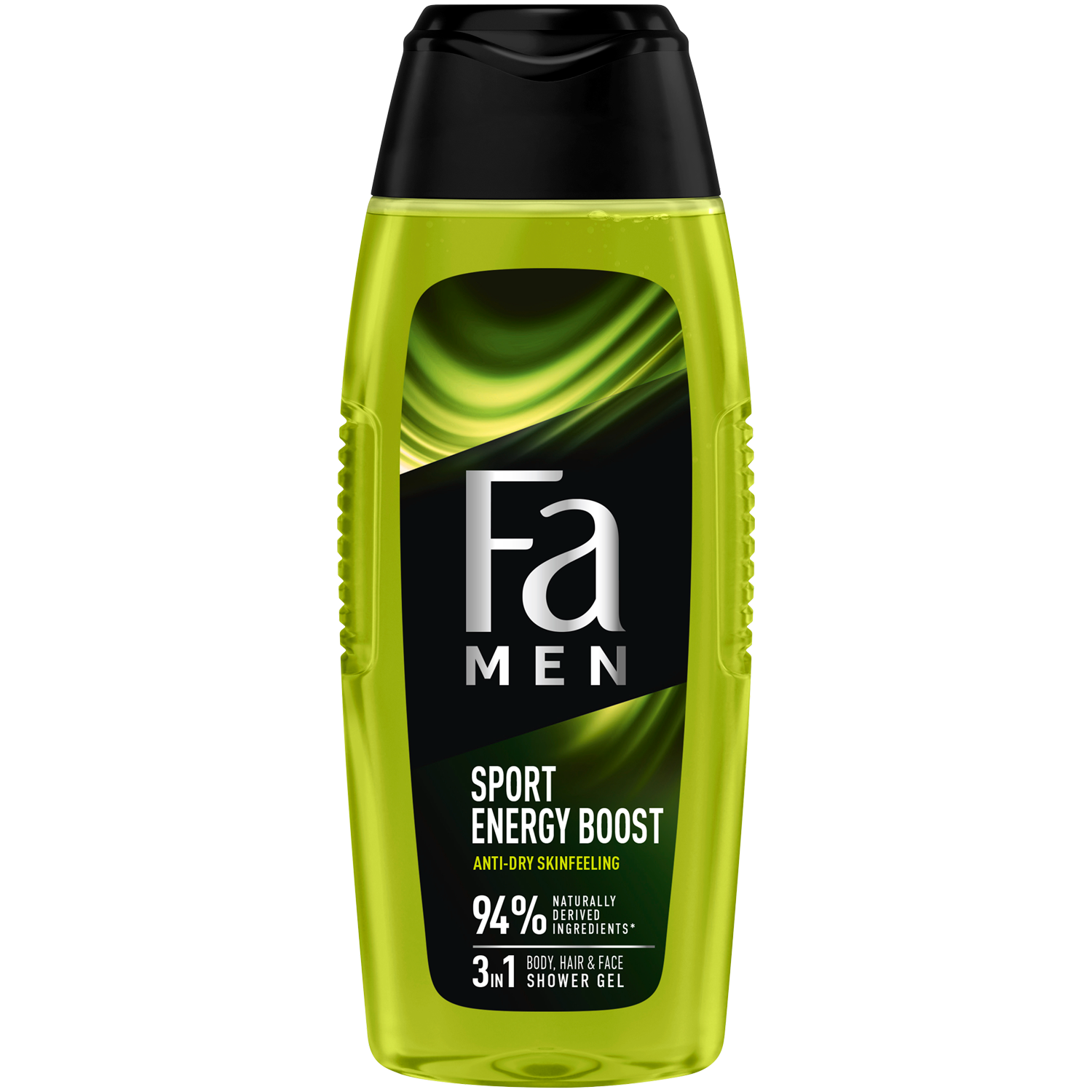 Fa Men Sport Energy Boost pobudzający żel pod prysznic z formułą 3w1 męski, 400 ml