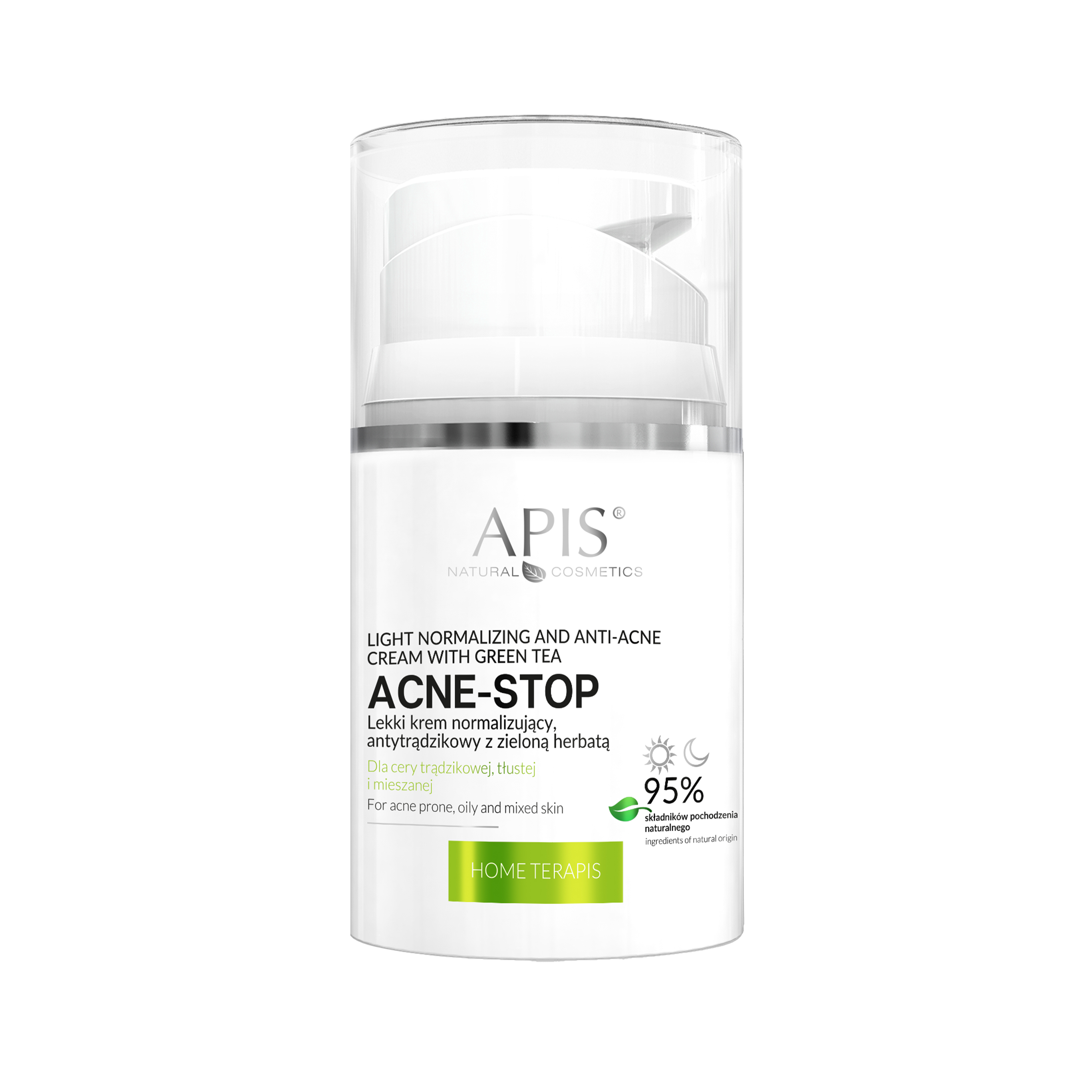 Apis Acne Stop lekki krem normalizujący do twarzy, 50 ml
