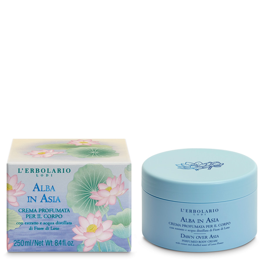 L'Erbolario Alba in Asia perfumowany krem do ciała, 250 ml