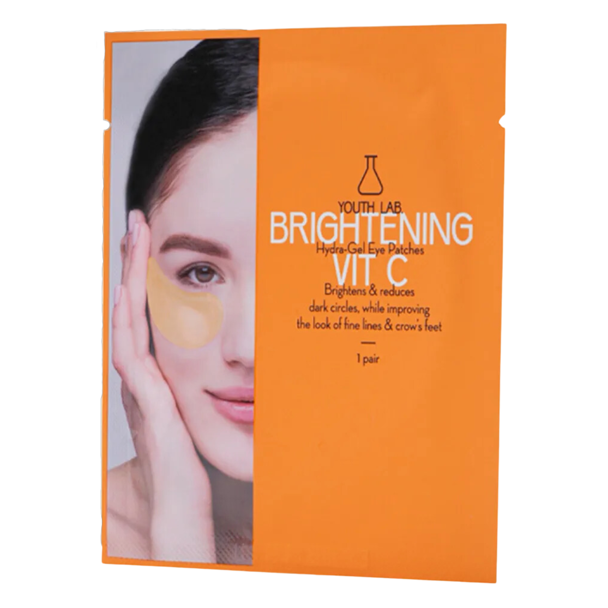 Youth Lab. Vit-C hydro-żelowe płatki pod oczy rozjaśniające, 2 szt./1 opak.