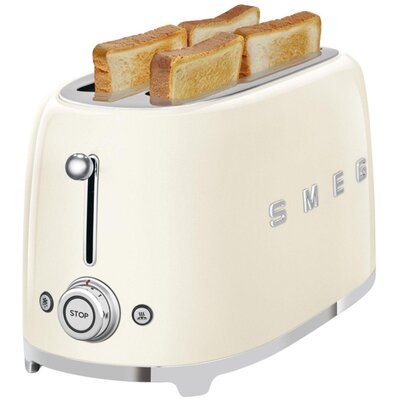 Toster SMEG TSF02CREU Kremowy