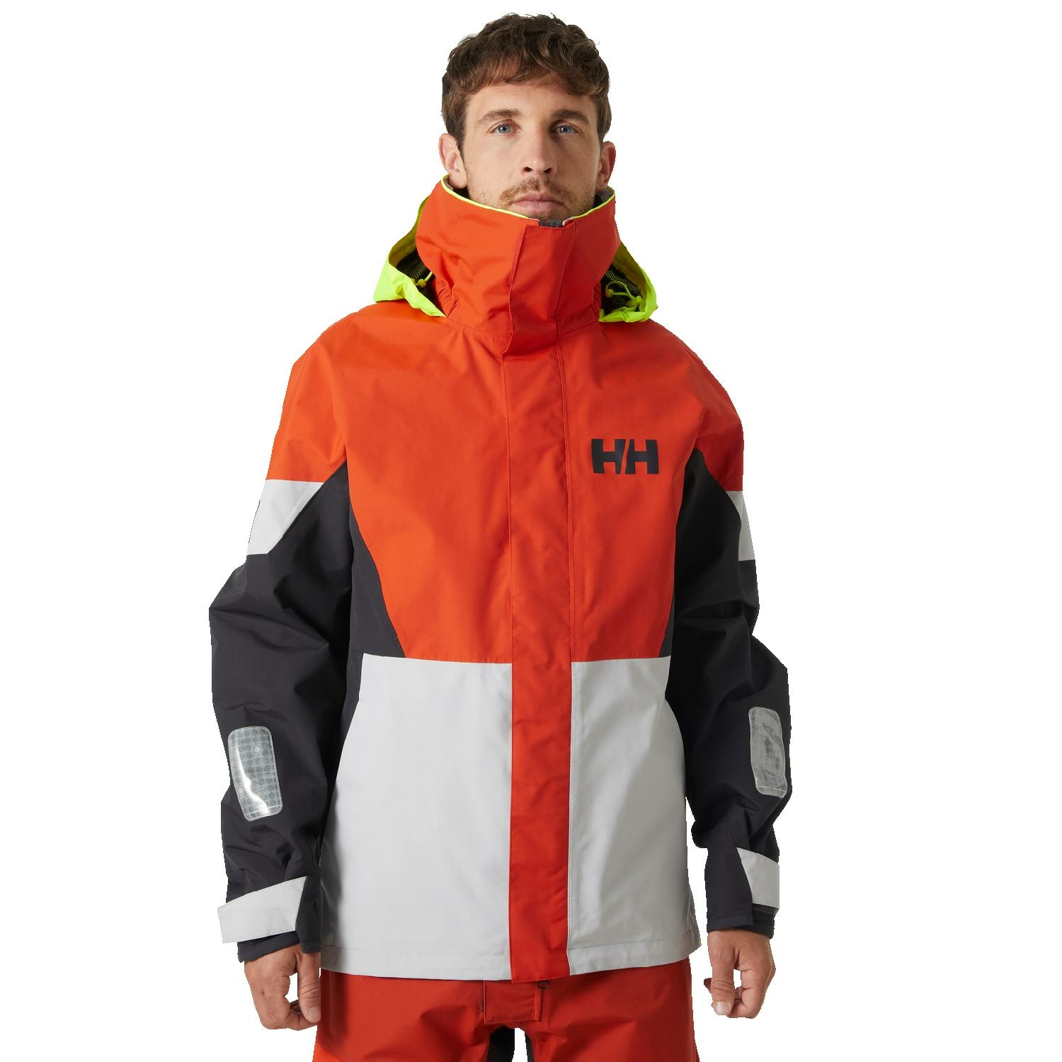 Męska kurtka żeglarska Helly Hansen Newport Regatta Jacket patrol orange  - S