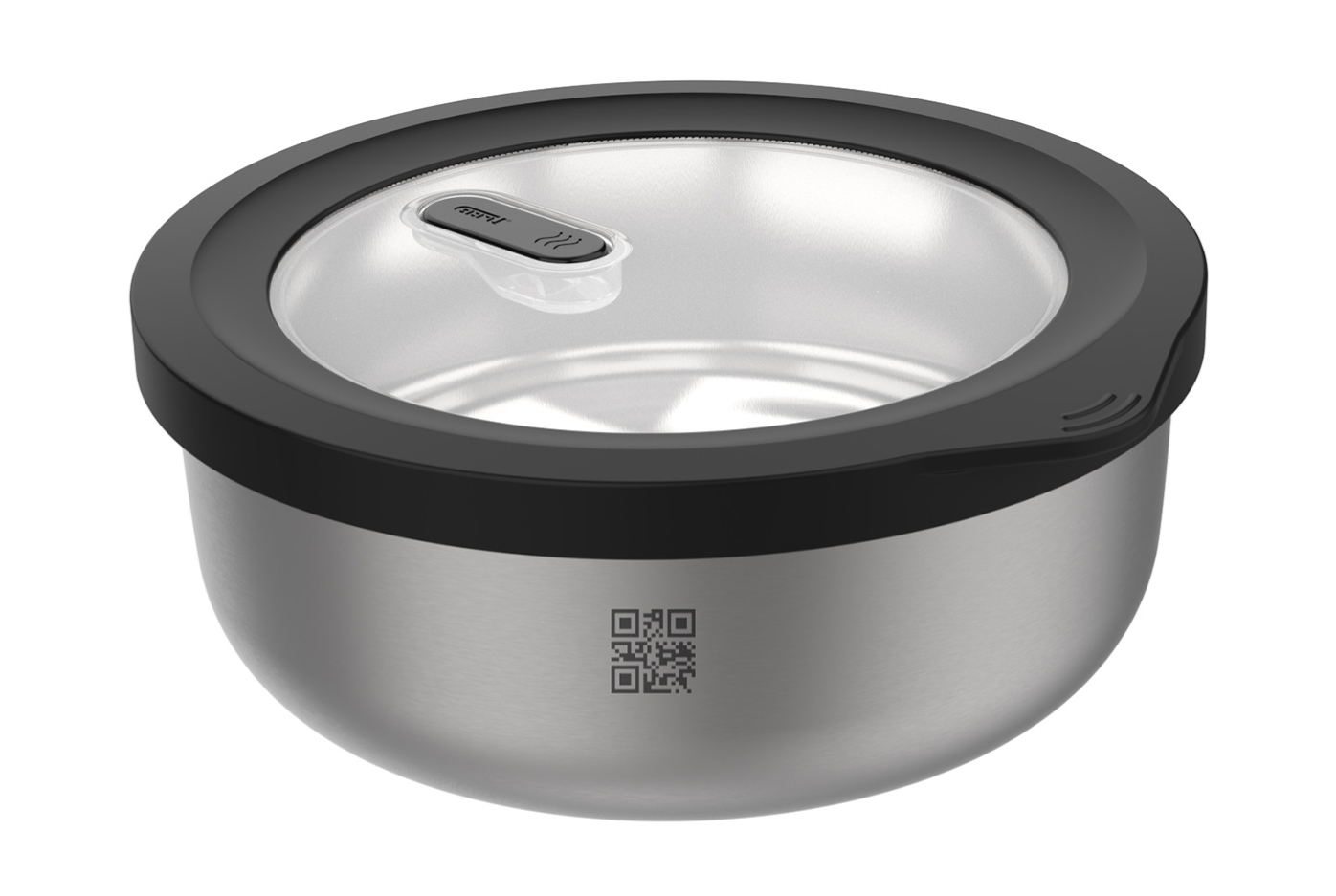 GEFU - Pojemnik stalowy okrągły PROVIDO 0,5 L