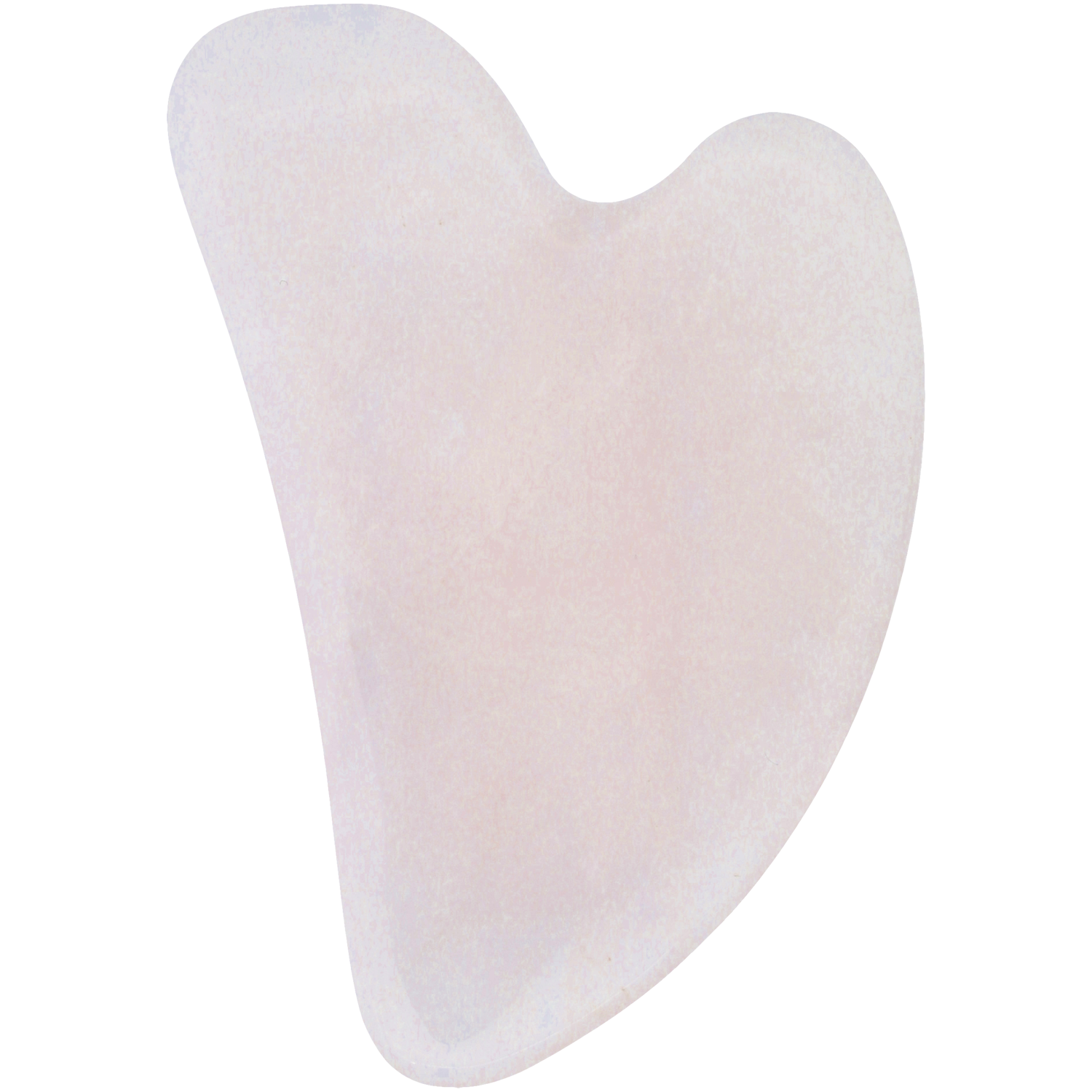 Hebe Professional Rose Quartz Gua Sha Stone kamień kwarcowy gua sha do masażu twarzy, 1 szt.