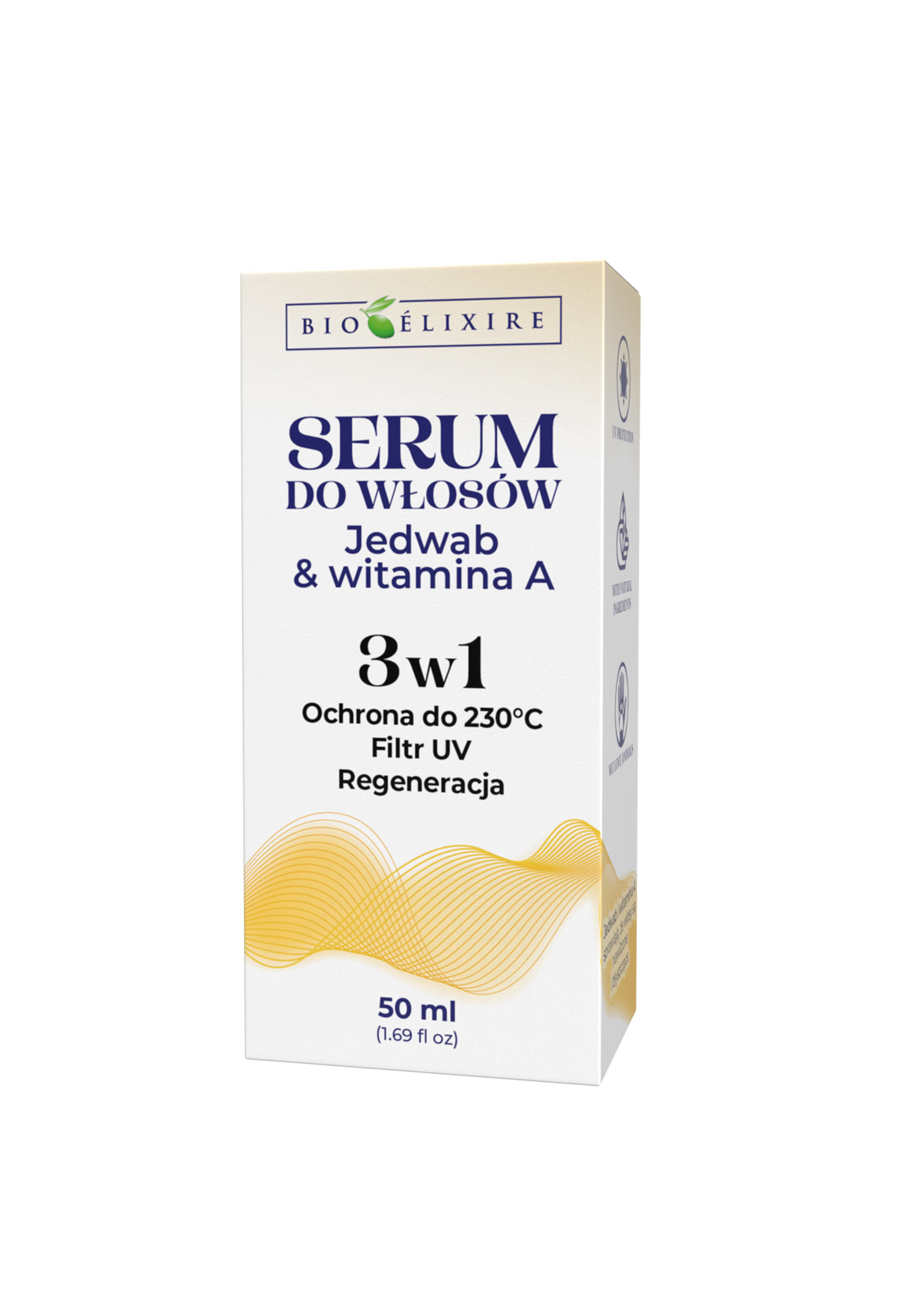 Bioelixire serum do włosów jedwab&witamina A, 50 ml