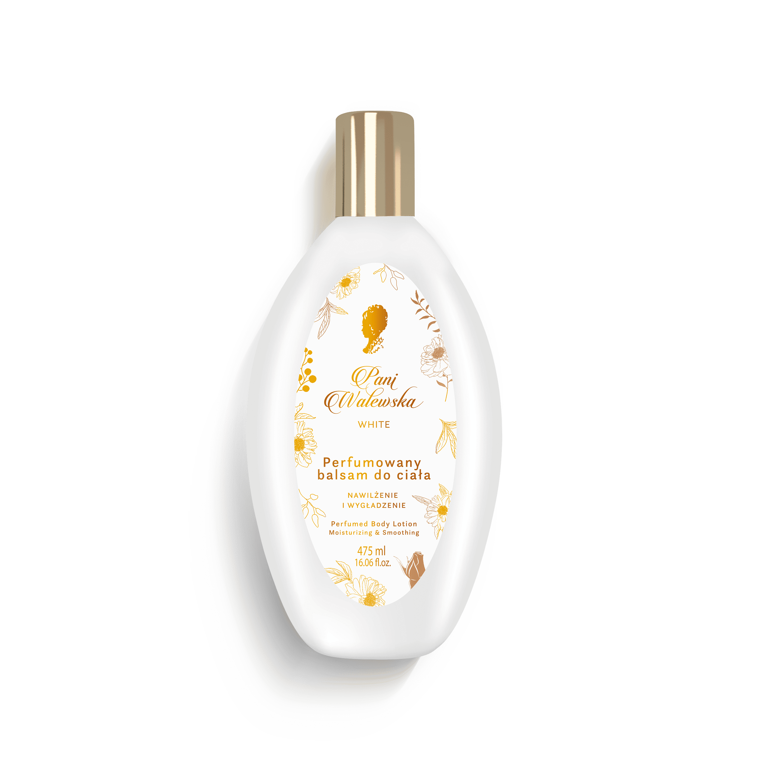 Pani Walewska White perfumowany balsam wygładzający do ciała, 475 ml