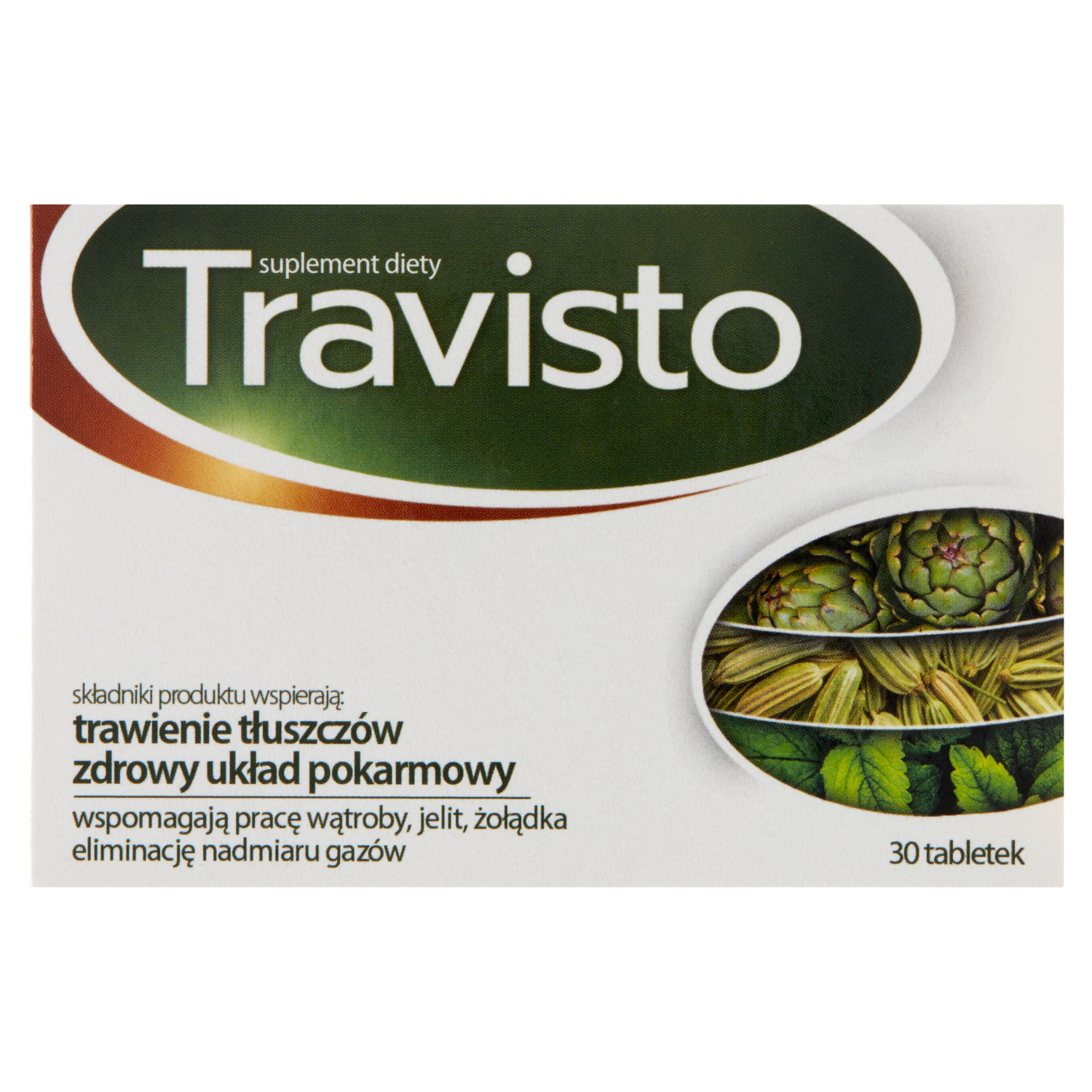 Travisto suplement diety, 30 tabl./1 opak.