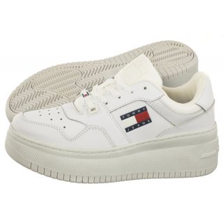 Sneakersy Tommy Hilfiger Tjw Retro Basket Flatform Ess White EN0EN02506 YBS