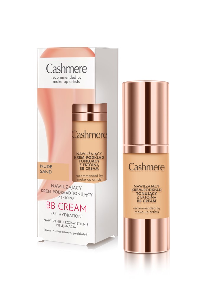 Cashmere BB Cream nawilżający krem-podkład tonujący nude sand, 30 ml