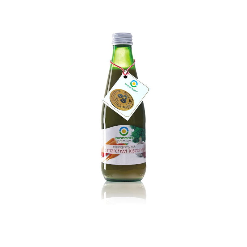 Sok z marchwi kiszonej 300 ml (Bio Food)