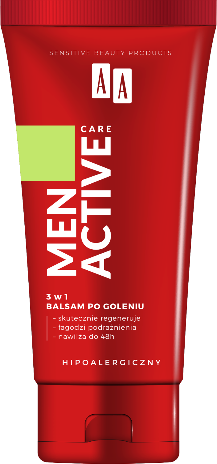 AA MEN Active Care balsam po goleniu 3w1, 100 ml