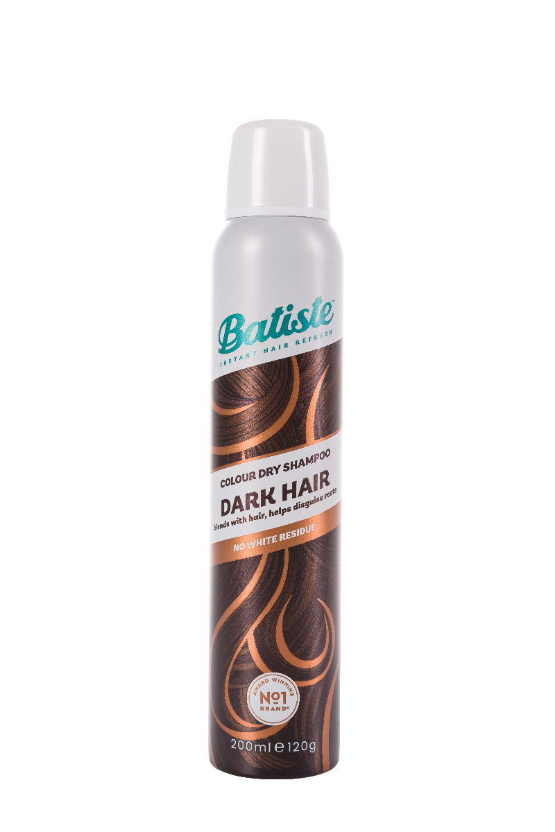 Batiste suchy szampon do włosów dla brunetek Dark & Deep Brown, 200 ml