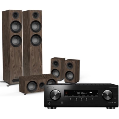 Kino domowe PIONEER VSX-534DB + JAMO S 807 HCS Orzech