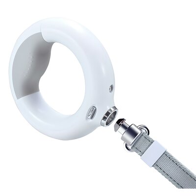 Smycz DOGGY VILLAGE Luminous Leash MT7126 M/L (200 cm - 20 mm) Biały