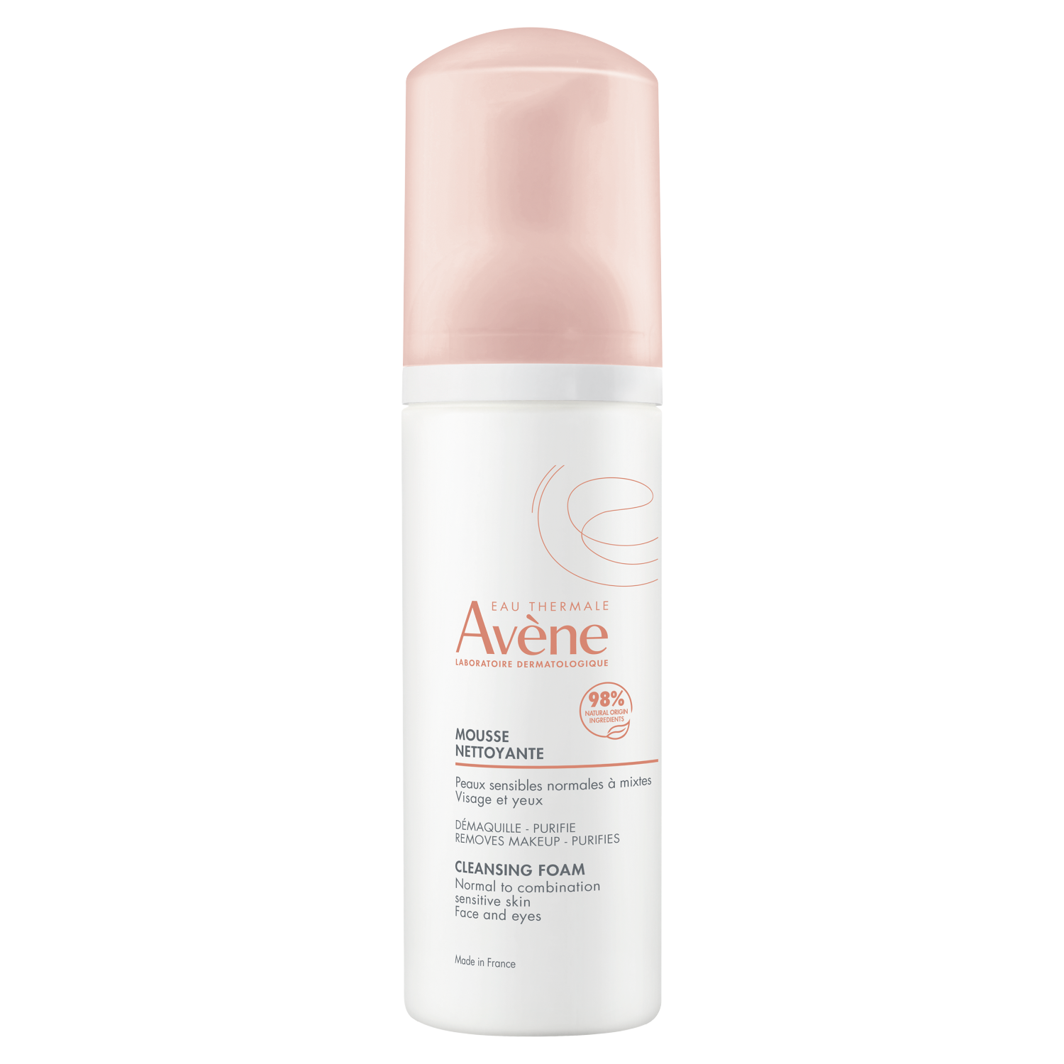 Avène pianka oczyszczająca do twarzy, 150 ml