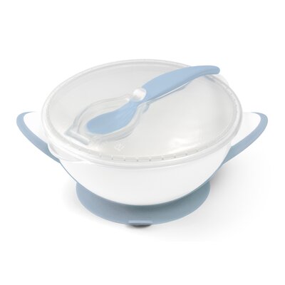 Miseczka BABYONO 1063/05 Biało-niebieski