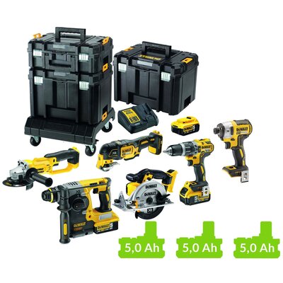 Zestaw elektronarzędzi DEWALT DCK654P3T