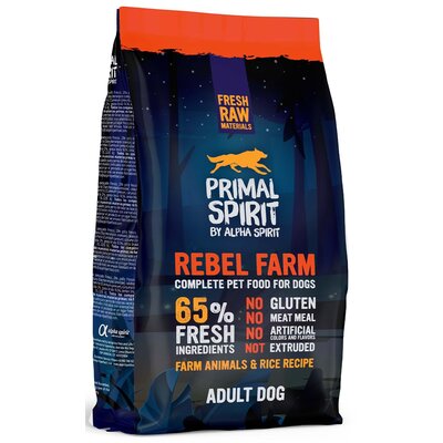 Karma dla psa PRIMAL SPIRIT Rebel Farm Kurczak 1 kg