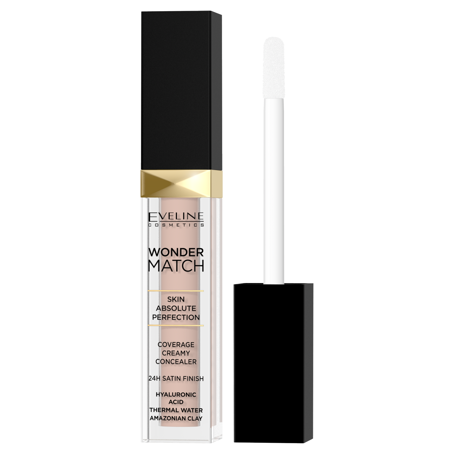 Eveline Cosmetics Wonder Match kremowy korektor do twarzy 20 peach, 6,8 ml