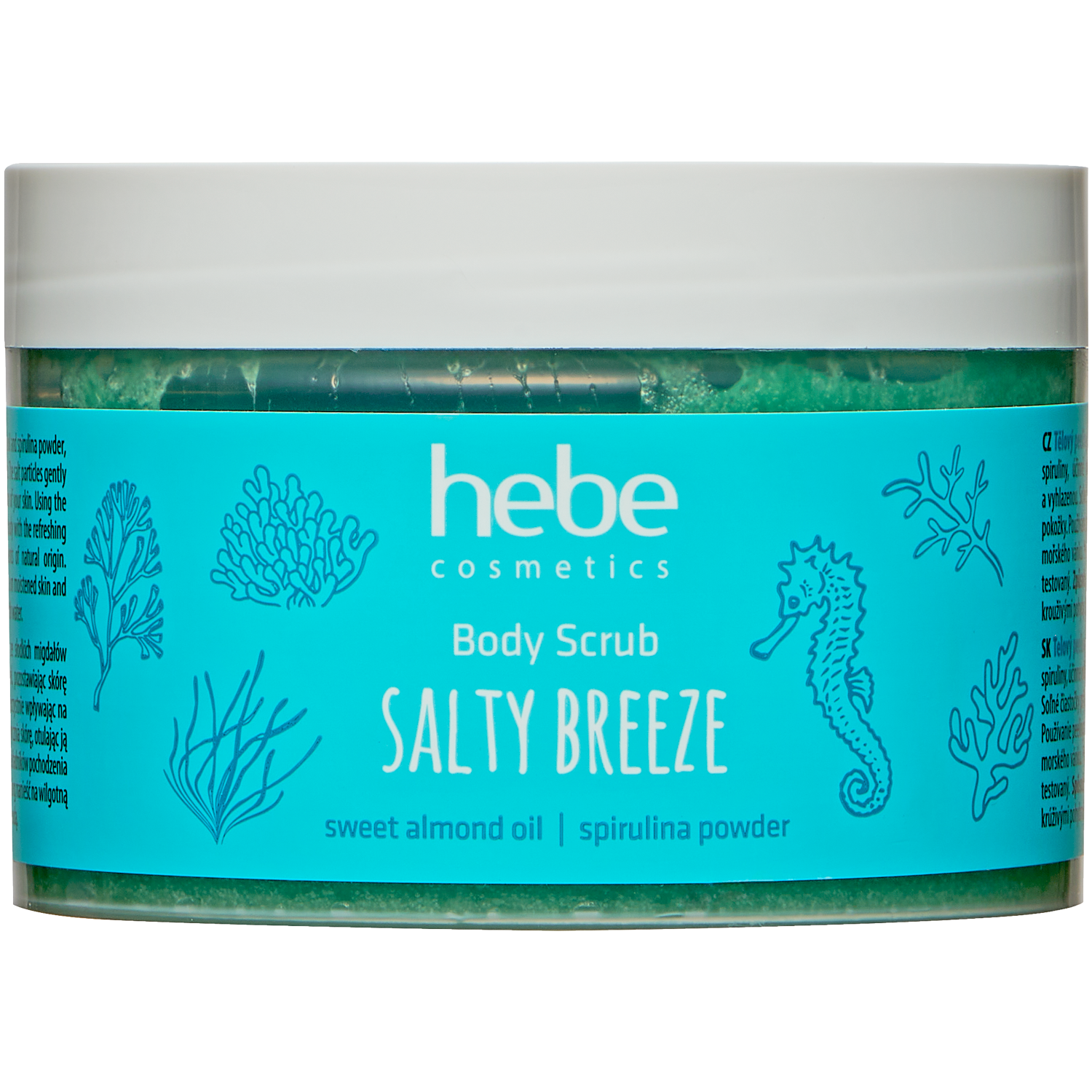 Hebe Cosmetics Body Scrub Salty Breeze solny peeling do ciała, 340 g