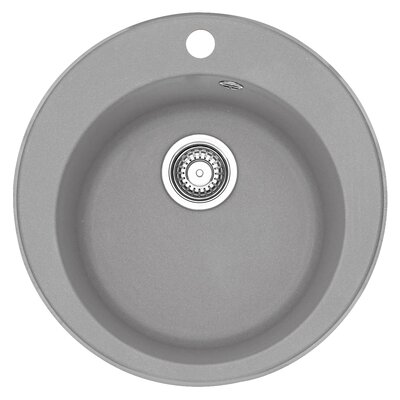 Zlewozmywak jednokomorowy FRANKE Sirius SOD 610-40 114.0476.408 Kamienny szary 50x50