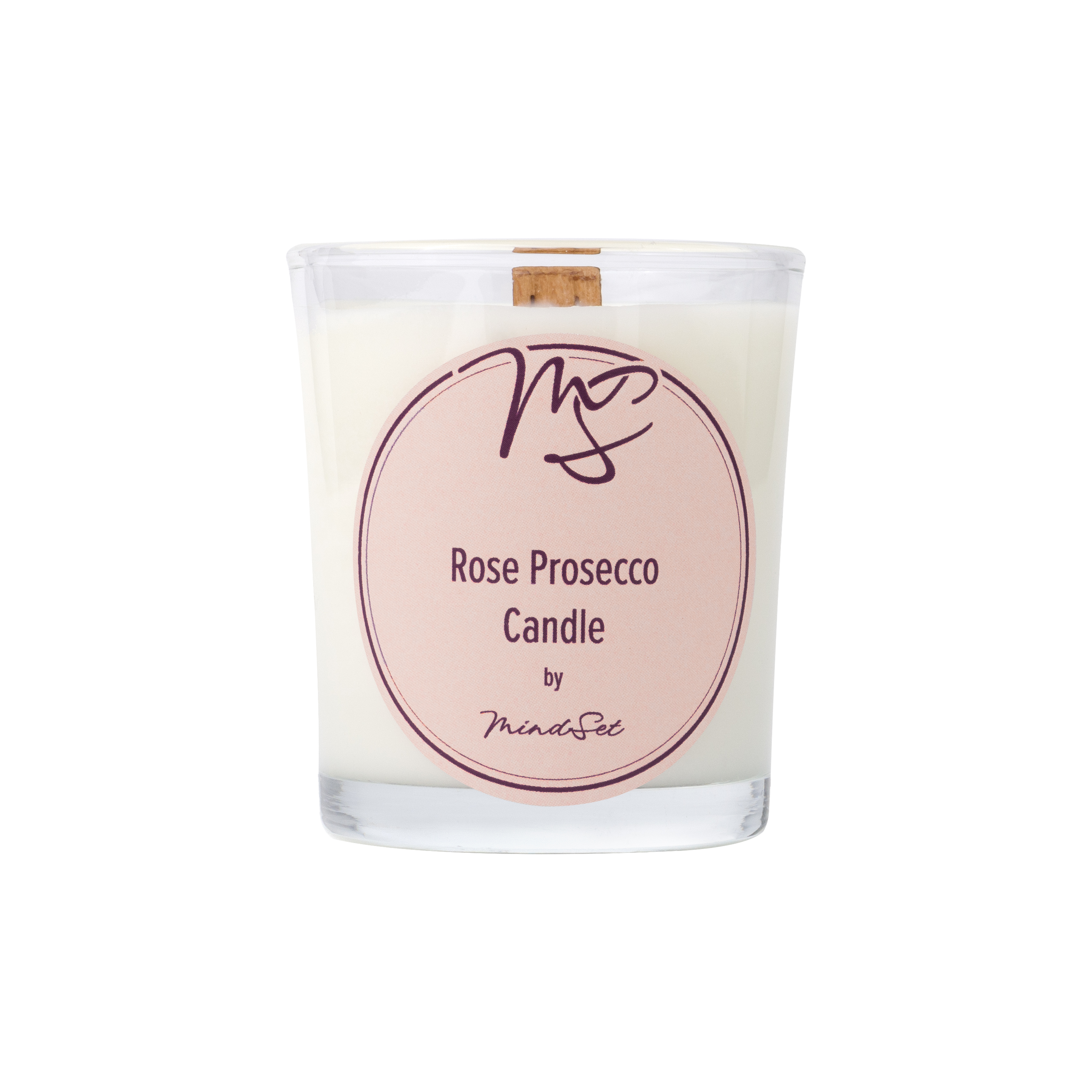 MindSet Cosmetics świeca Prosecco Rose, 100 ml
