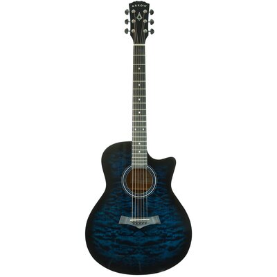 Gitara akustyczna ARROW Tiger Series Niebieski