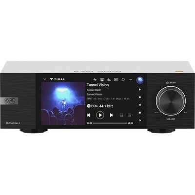 Streamer muzyczny/Odtwarzacz sieciowy EVERSOLO DMP-A6 GEN 2 Czarny, Wi-Fi, Bluetooth, Hi-Res Audio, PCM 32-bit/768kHz, DSD 512