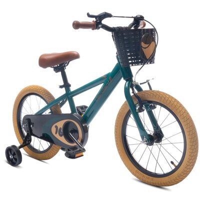 Rower dziecięcy SUN BABY Verdant Rowan 16 cali dla chłopca Zielony