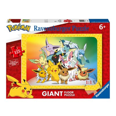 Puzzle RAVENSBURGER Giant Pokemon (125 elementów)