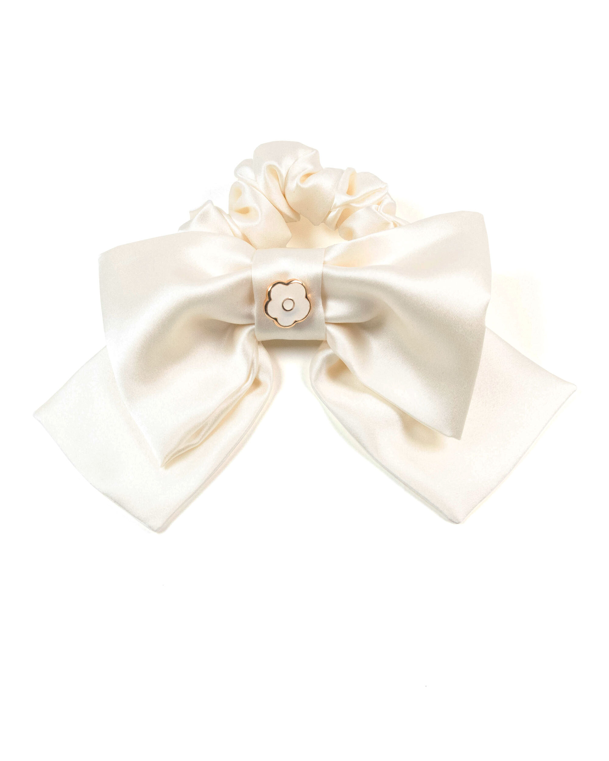So Fluffy Coco jedwabna kokarda – cream, 1 szt.