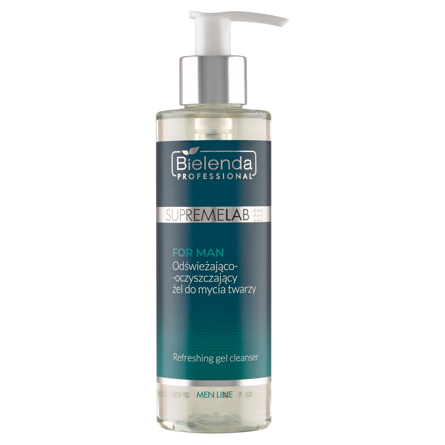 Bielenda Professional SupremeLab For Man odświeżający żel do mycia twarzy, 200 ml