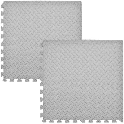 Mata piankowa HUMBI Puzzle 62 x 62 x 1 cm (6 elementów) Szary