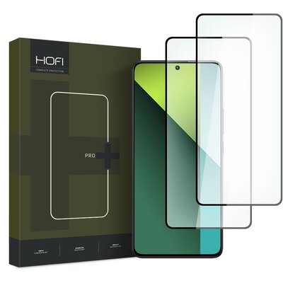 Szkło hartowane HOFI Glass Pro+ dla Xiaomi Redmi Note 13 5G/13 Pro 4G/5G Czarny (2 szt.)
