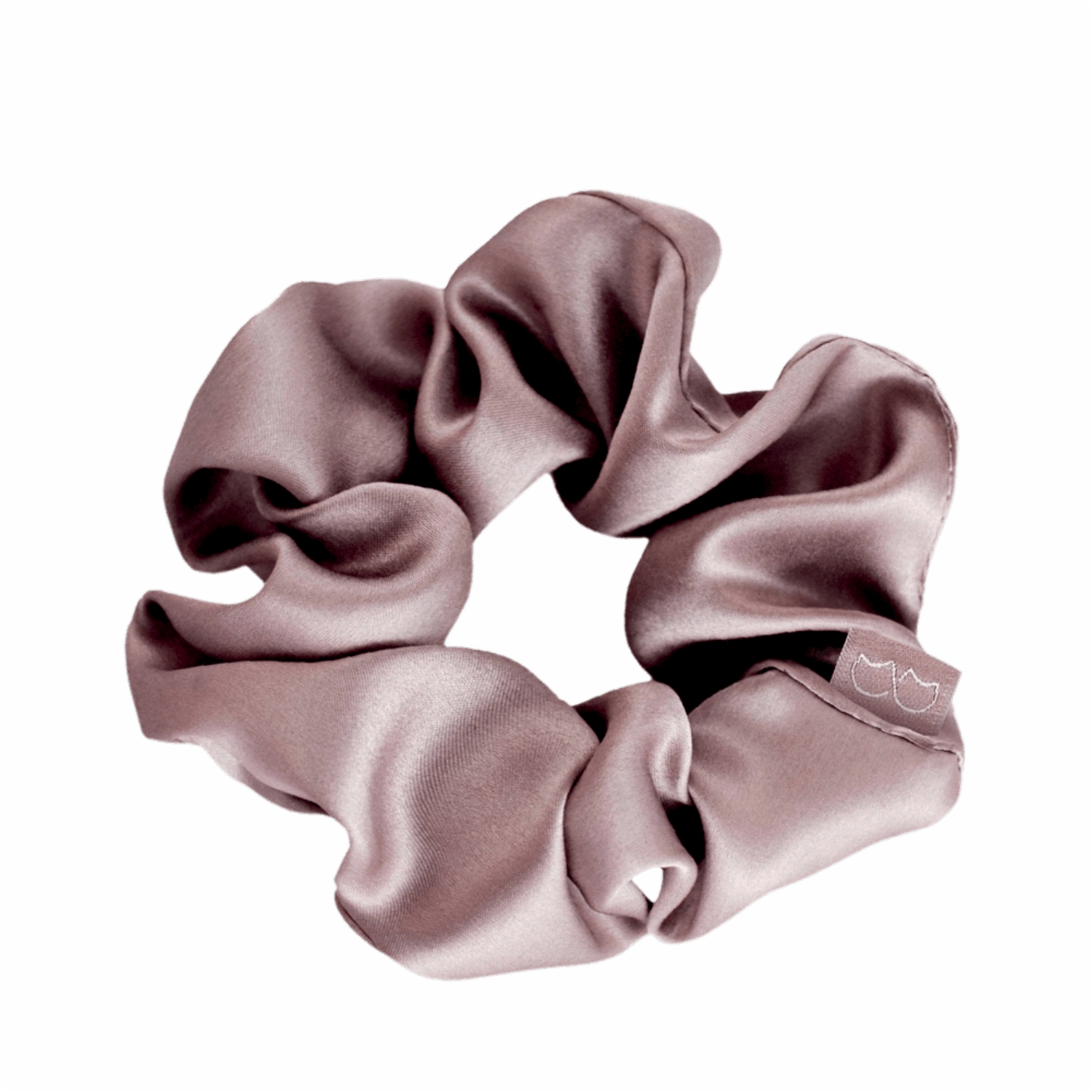 Cat&Cat Silk jedwabna gumka do włosów różowa, 1 szt.