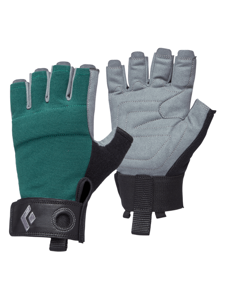 BLACK DIAMOND  - Damskie rękawiczki wspinaczkowe W'S CRAG Half-Finger GLOVES Raging Sea