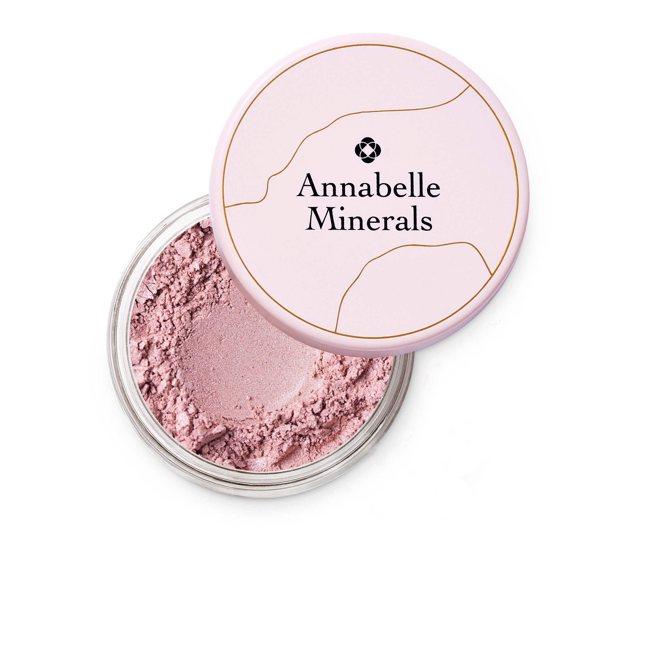 Annabelle Minerals mineralny róż rozświetlający do twarzy lily glow, 4 g