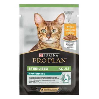 Karma dla kota PURINA Pro Plan Sterilised Kurczak 85 g