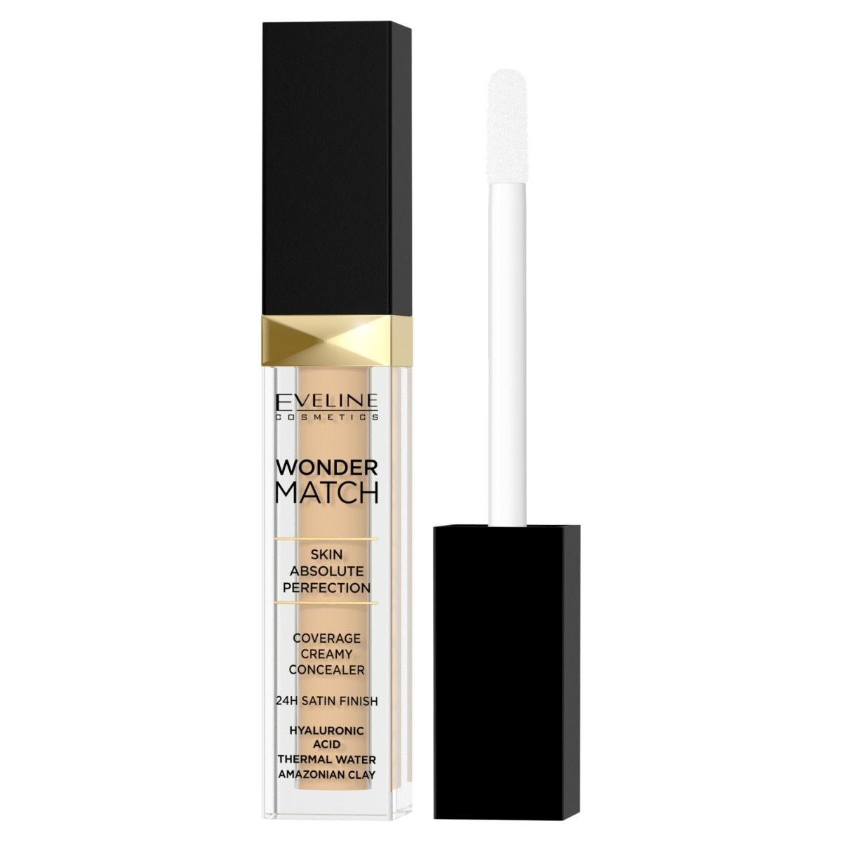 Eveline Cosmetics Wonder Match Korektor kryjący nr 10 Light Vaniilla, 7 ml