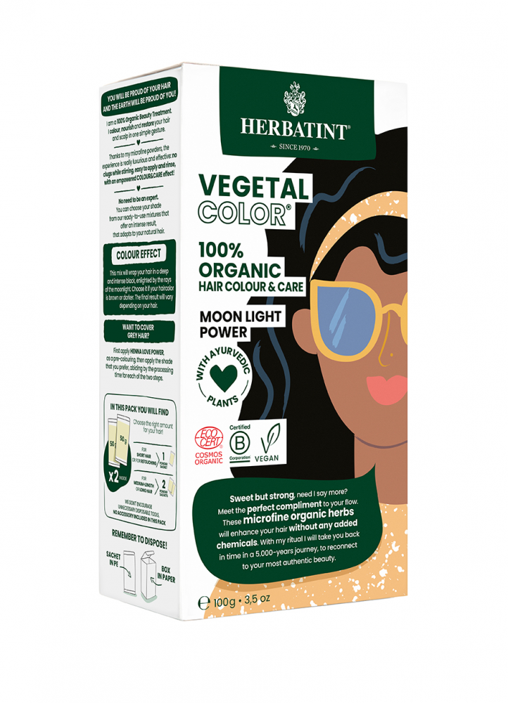 Herbatint Vegetal Color 100% ORGANIC moon light