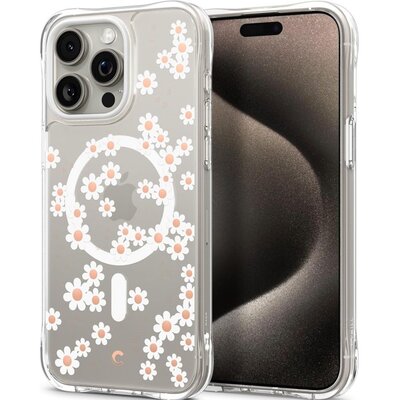 Etui SPIGEN Cyrill Cecile Mag MagSafe do Apple iPhone 15 Pro White Daisy