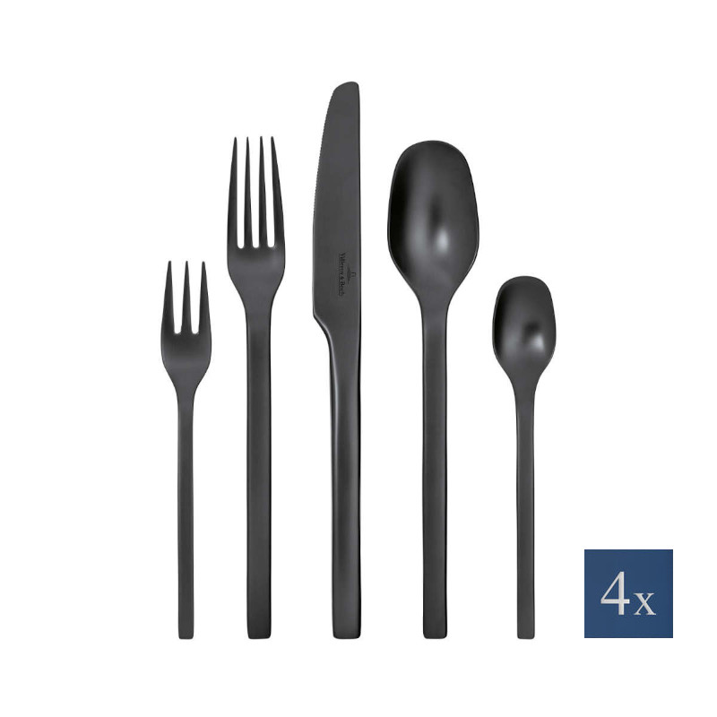 Villeroy&Boch - Komplet sztućców 20szt. Manufacture Rock