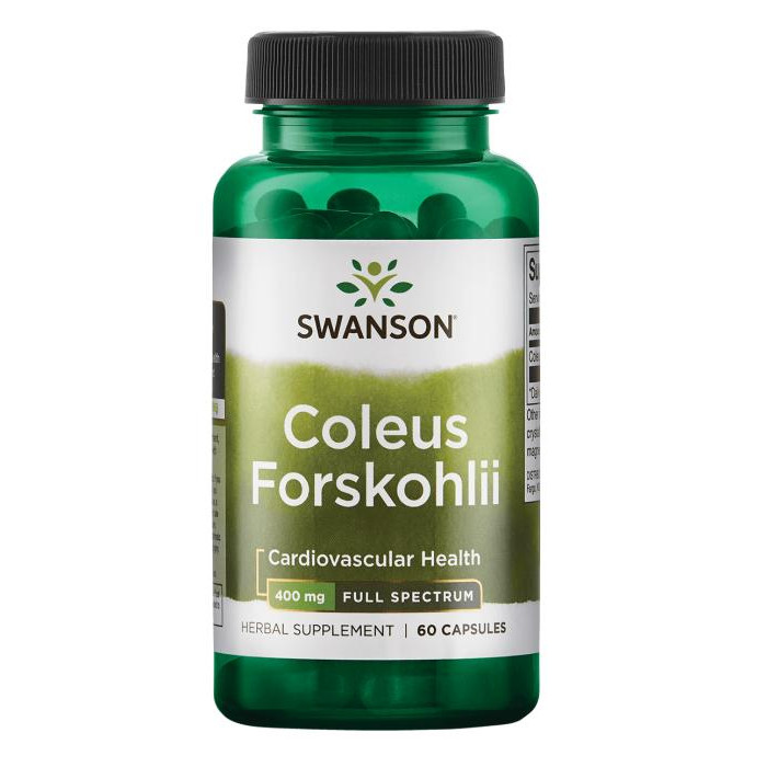 Swanson Coleus Forskohli suplement diety, 60 kaps./1 opak.
